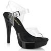 Fabulicious - COCKTAIL508 Ankle strap sandal - Black Product image